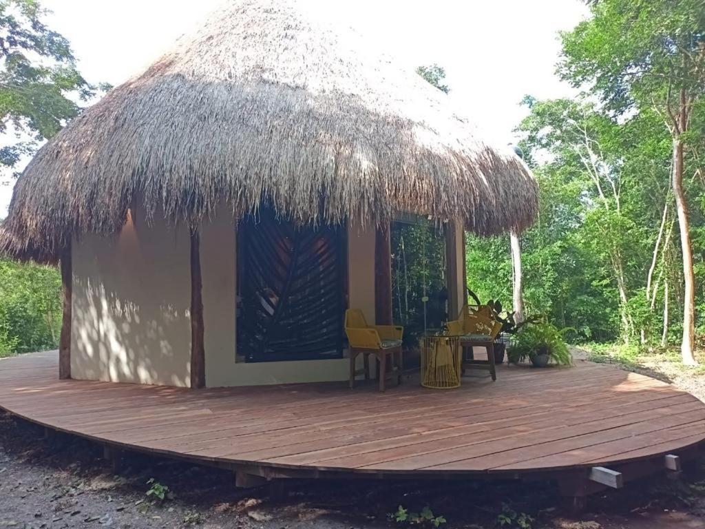 Casa Kaan Calakmul Otel Xpujil Dış mekan fotoğraf